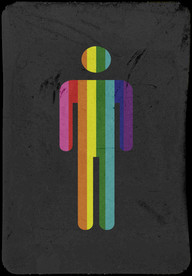 复古贴纸样机   怀旧潮流贴纸