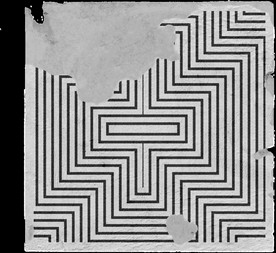 复古贴纸样机   怀旧潮流贴纸