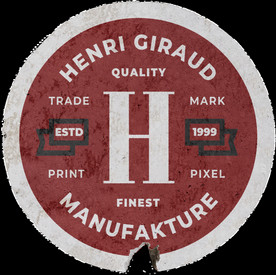 复古贴纸样机   怀旧潮流贴纸