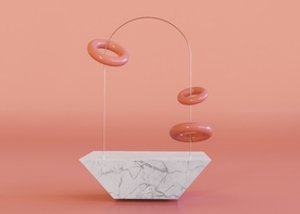 3D立体主图背景