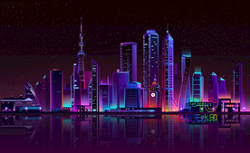 城市夜景
