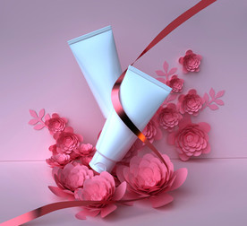 C4D 模型洗面奶护手霜花