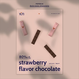 巧克力海报