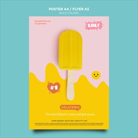 冰淇淋海报