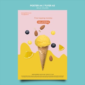 冰淇淋海报