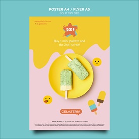 冰淇淋海报