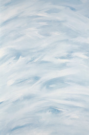 蓝白色底纹 艺术抽象 装饰画