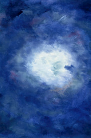 蓝色底纹 艺术抽象 装饰画