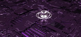 C4D模型电子芯片