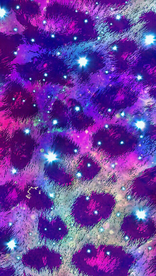 紫色星空豹纹纹理底纹