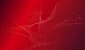红色矢量抽象线条背景