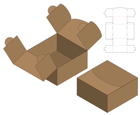 创意双层侧扣礼盒纸盒包装
