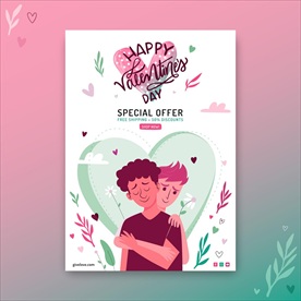 情人节海报
