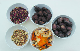 桔子皮  香果  草果  甘草