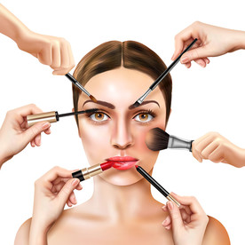 美妆化妆品海报