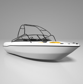 C4D模型游艇