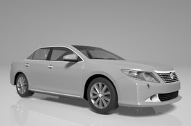 C4D模型丰田汽车模型