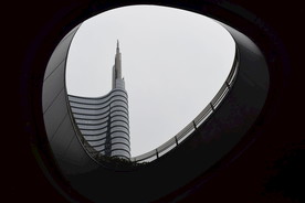 黑色 建筑 低角度