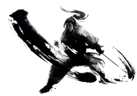 水墨人物