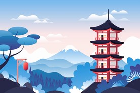 日本背景