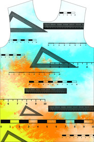 潮流男装印花 分层