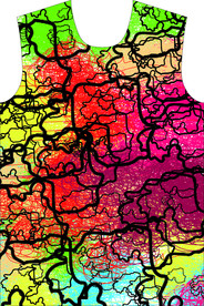 潮流男装印花 分层