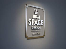 金属质感LOGO墙样机