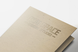 特种纸底纹LOGO质感样机