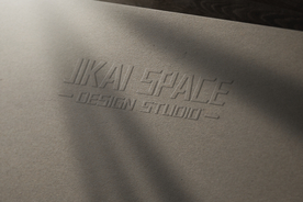 特种纸底纹LOGO质感样机