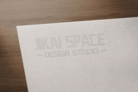 特种纸底纹LOGO质感样机