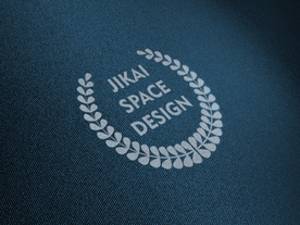 质感背景纺织LOGO贴图样机