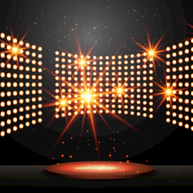 舞台灯光背景