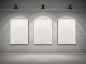 电影海报墙面背景