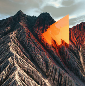 C4D模型山体