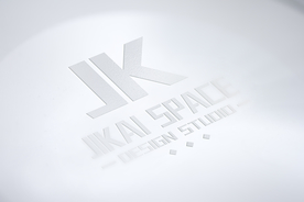 白色皮纹质感LOGO样机