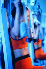 美女 健身 运动