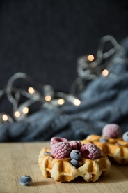 美味的华夫饼干