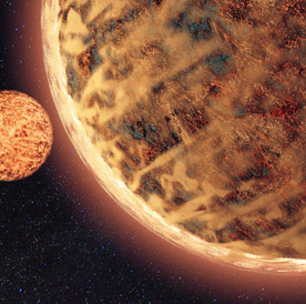 C4D模型行星恒星月球表面太阳