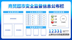 安全监督信息公布栏