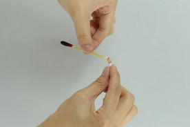 碘伏棉签医疗素材消毒棉签图片