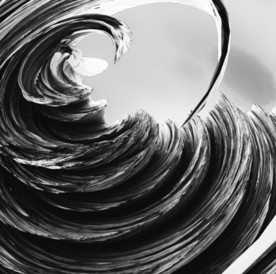 C4D模型海浪形状漩涡