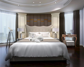 美式卧室 家装卧室效果