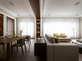 后现代客厅 家装客厅效果