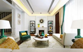 美式客厅设计 家装客厅效果
