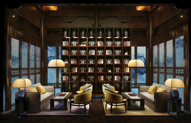 后现代会客厅 售楼处接待处