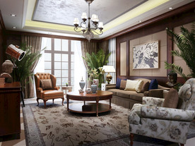 后现代客厅 家装客厅效果