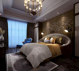 后现代卧室 家装卧室效果