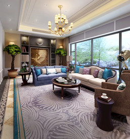 新中式客厅 家装客厅效果