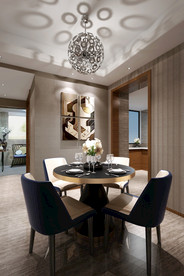 后现代餐厅 家装餐厅效果