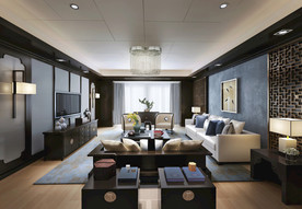 新中式客厅 家装客厅效果